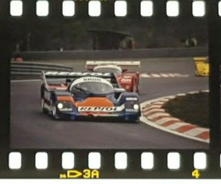 64 Motor Racing Negatives - Group C Sportscars.  Spa 1988