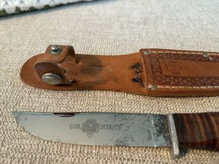Girl Scout Knife And Sheath