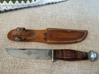 Girl Scout Knife And Sheath 2