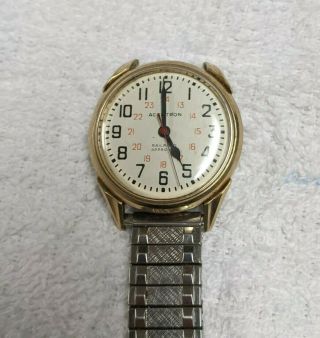 Vintage 1972 Bulova Accutron Railroad Approved Watch Parts