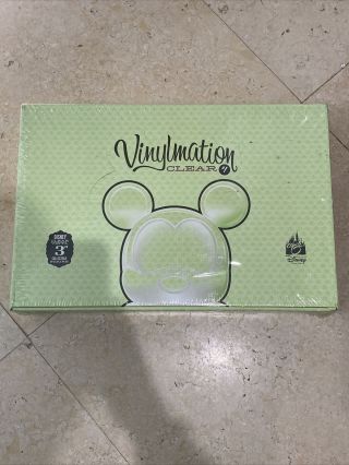 Disney Vinylmation 3 " Clear Series 1 Case Tray Chaser Nib Complete