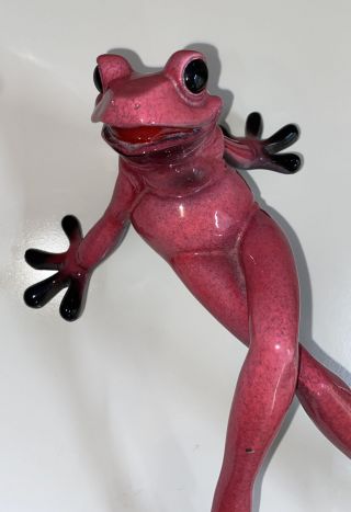 Vintage Kitty’s Critters Pink Frog 12” Long