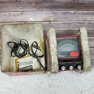 Vintage Snap - On Mt - 926 Multimeter - Ohm,  Volts,  Dwell & Rpm - Cylinders 4 5 6 8
