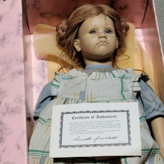 Annette Himstedt Barefoot Children Puppen Kinder 26 " Kathe Doll 3419 Vtg