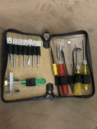 Rare Vintage Vcr Alignment Tool Set.  Old Stock.  Complete Set.