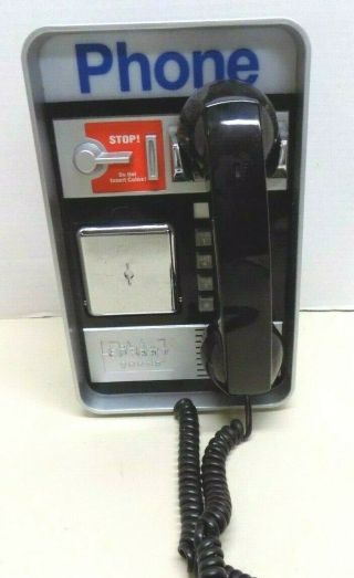 Vintage Street Goods Novelty Pay Phone Telephone - Desk Or Wall Mount -