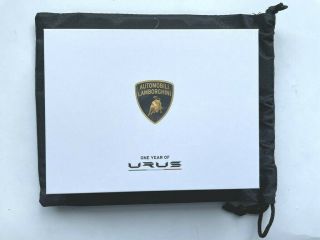 Lamborghini Urus One Year Commemorative Plaque Paperweight