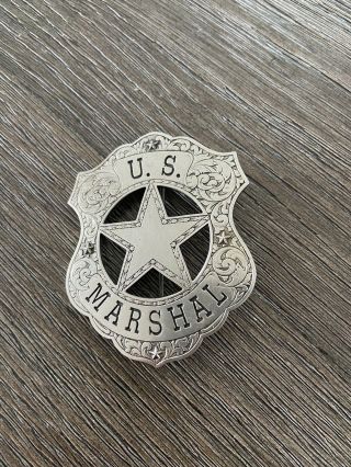 Vintage U S Marshal Badge