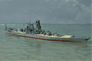 Japanese Battleship Yamato By Neptun S 1:1250 Waterline Ship Model
