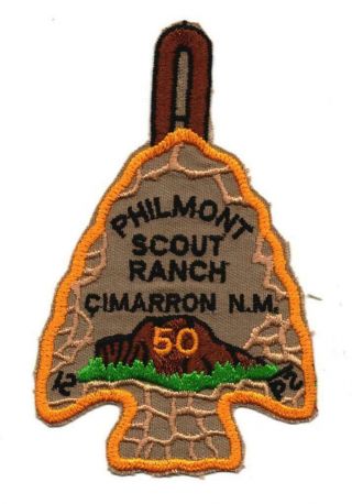 Philmont 50th Anniversary 1988 Arrowhead