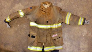 Retired Globe Gxtreme Firefighter Jacket Fire Rescue Dcfd Rare