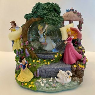 Disney Princess Enchanted Musical Snow Globe Never Displayed