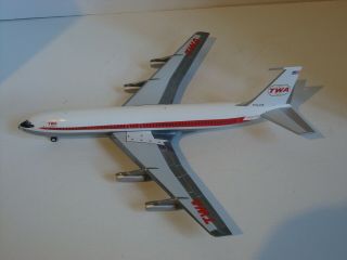 Herpa 1/200 Trans World Airlines Boeing 707 - 320 N764tw (diecast With Stand