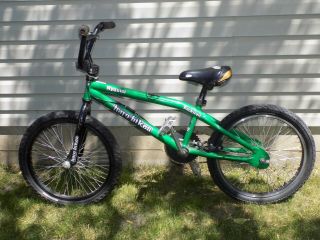 Vintage Rare Complete Haro Nyquist Backtrail Green 20 In Bmx Freestyle Bike