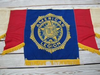AMERICAN LEGION CLOTH BANNER FLAG SIGN RELIANCE ANNIN CANVAS BRASS GROMMET A2PS 2