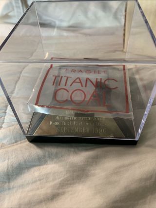 Coal From The Rms Titanic You Can Own An Authentic Bit Of Titanic History Nib
