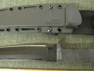 Vintage Cold Steel Recon Tanto Carbon V Fixed Blade Knife Made in USA w/ Sheath 3