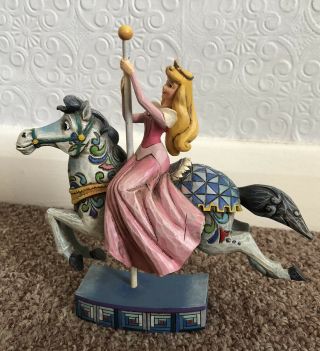 Disney Traditions Sleeping Beauty Aurora Carousel Horse Princess Of Beauty