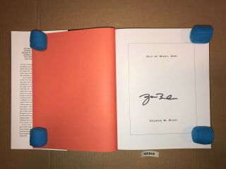 United States Of America President George W Bush Signed Autographed Book