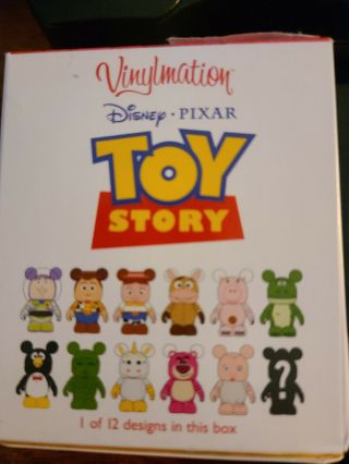 Rare Disney Vinylmation Toy Story Series 1 Complete Set of 12 with Cards 2