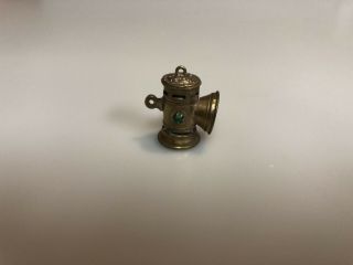Rare,  Search Light Bicycle Lamp Watch Fob,  Circa 1890s