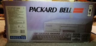 Vintage - Computer Package - Packard Bell Legend 2000 Multi Media With Monitor,  Kb