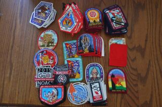 100 Noac Patches - - From 1981 - 2018 - - Ready Stock For Upcoming Noac - All
