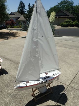 Fairwinds Sail Boat Kyosho Rc Radio 2 Channel Fair Winds Sail Boat