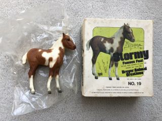 Vintage Breyer Horse 19 Marguerite Henry’s Stormy Chincoteague Foal Picture Box