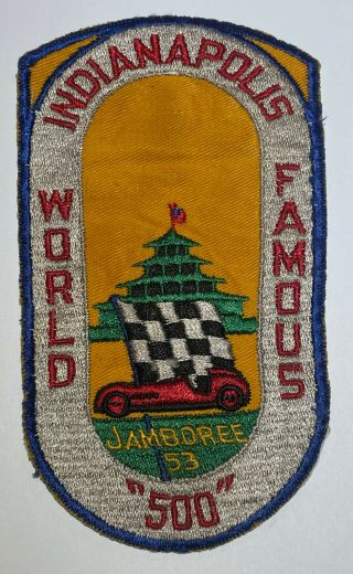 1953 National Jamboree Jsp Jcp Indianapolis Speedway Boy Scout Tb1