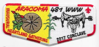 Aracoma Lodge 481 S74 2017 Section Sr - 9 Conclave Order Of The Arrow Oa Flap