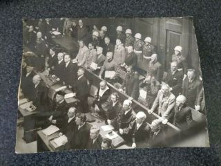 Impressive Photo From A Newspaper Archive At The Time Of The Nuremberg