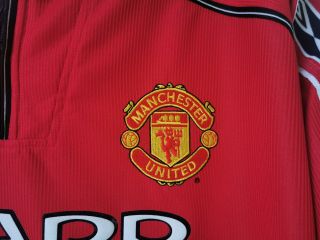 Manchester United 1998 - 2000 Home Umbro Vintage Football Shirt - Large 3