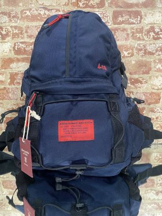 Vintage Abercrombie & Fitch A - 10 Tactical Daypack 90’s W/tags Backpack