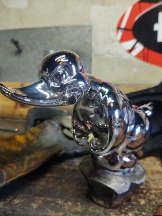 Convoy Duck Hood Ornament,  This Duck Has A Blim.