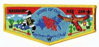 Boy Scout Oa 296 Nayawin Rar Lodge 2012 Southern Region Chief Flap