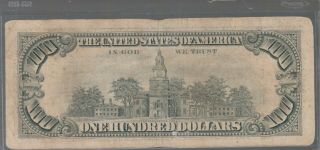 1990 (H) $100 One Hundred Dollar Bill Federal Reserve Note St.  Louis Vintage 2