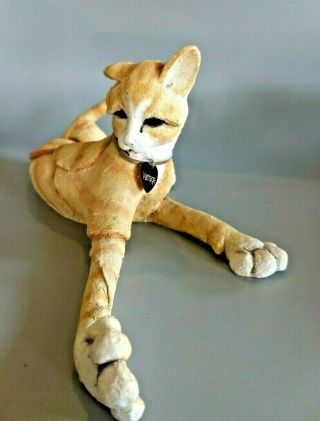 Country Artists A Breed Apart Resin Marmalade Cat 2002 Orange Tabby 70405
