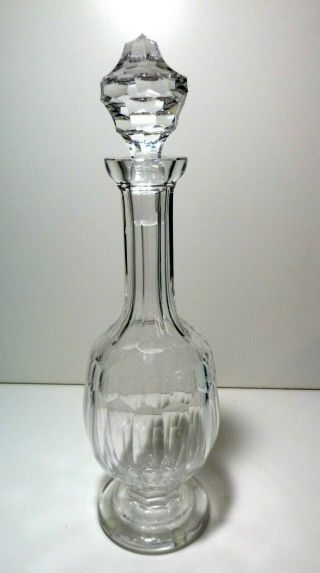 Vintage Waterford Crystal Curraghmore (1968 -) Decanter 14 3/4 " Made Ireland