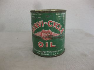 Servi - Cycle Motorcycle Oil Can Simplex Mfg