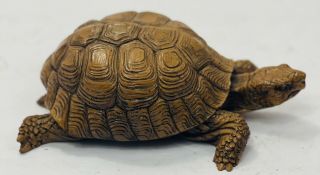 Hand Carved Wood Turtle Turtle Vintage Solid Wood Art Hand Carved