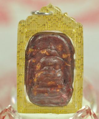 Leklai Suriyan Racha Somdej Somdet Wat Rakang Thai Buddha Amulet Somporn