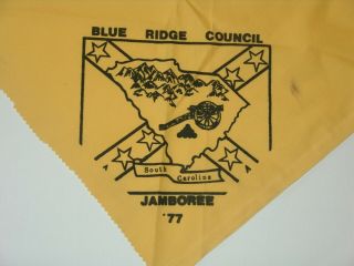 1977 National Jamboree Blue Ridge Council Contingent Neckerchief