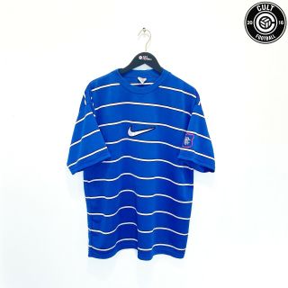 1997/99 Rangers Vintage Nike Home Football Training Leisure Shirt (xl)