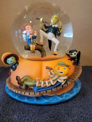 Disney James And The Giant Peach Water Globe Snowglobe Rare " My Name Is James "