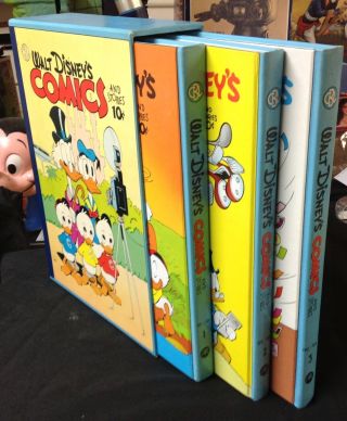 Walt Disney Carl Barks Library " Comics And Stories " Vol.  8 In Slipcase 3 H/c