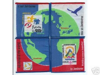 1995 World Scout Jamboree All Round World Building Peace Publicity Wsj1999 Patch
