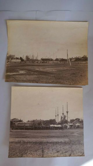Two Chinese Qing - Dynasty Albumen Print