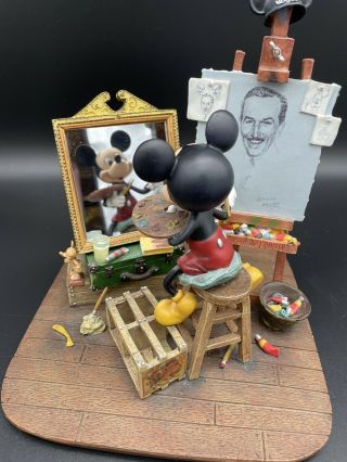 Disney Collectibles Figurines “mickey Mouse - Self Portrait”