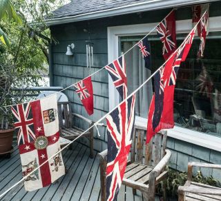 Vintage Bunting,  Commonwealth Flags